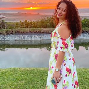 Maxi floral dress - Privacy Please